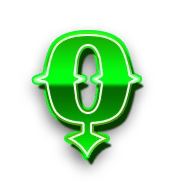 RG電子搖滾派對老虎機－一般符號Q